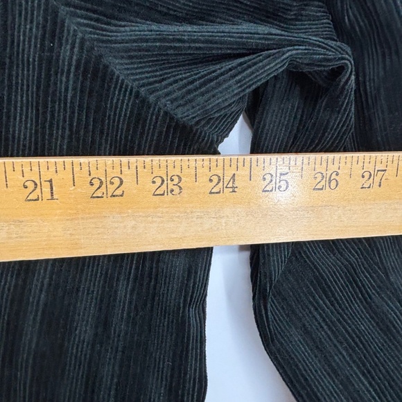 Worthington Womens Size 18 Double Breasted Blazer Jacket Forest Green Corduroy - Picture 9 of 11